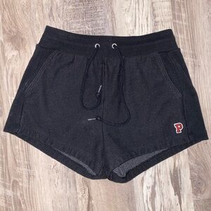 PINK Black Pajama Shorts - Size XS